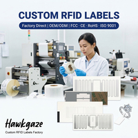 Etiqueta de Silicona 3M UHF RFID, Etiqueta Adhesiva de Papel UHF RFID, Etiquetas Adhesivas para Joyería, Etiquetas Personalizadas RFID