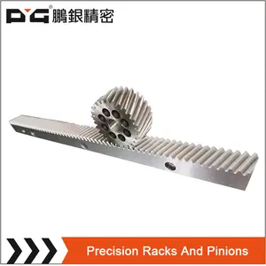 High Precision Rack Gear And Pinion M1 M1.5 M2 M2.5 M3 M4 M5 Steering Rack For Cnc Machine