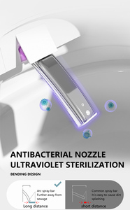 Inodoro de cerámica inteligente de nueva tendencia para baño, inodoro automático montado en el suelo, inodoro inteligente de una pieza - Product Image 5