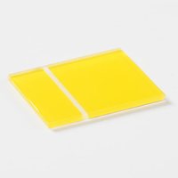 Matériau de plaque à double couleur en acrylique avec gravure inversée