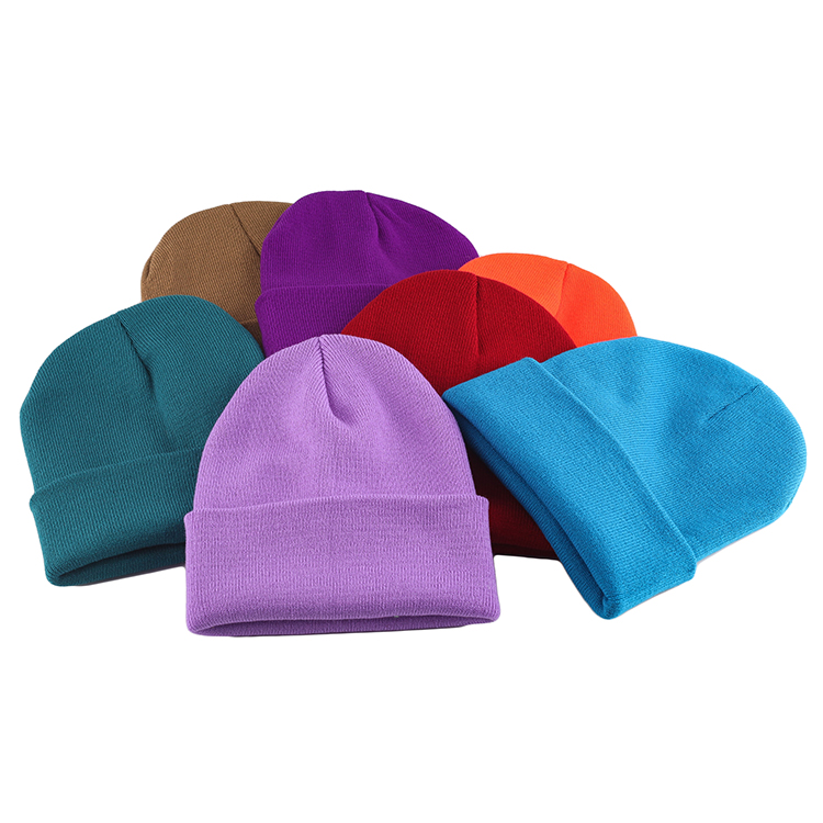Men's Women's Winter Long Beanie Hat Knit Cap - Kaixin