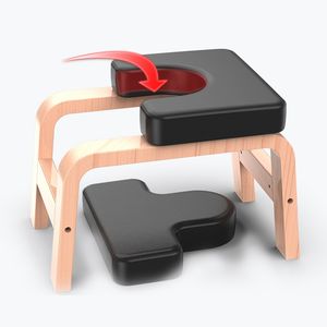 Banco DE INVERSIÓN DE <span class=keywords><strong>Yoga</strong></span>, soporte de cabeza, silla invertida para entrenamiento de <span class=keywords><strong>equilibrio</strong></span>, construcción de fuerza central, espalda, silla de práctica Asana - Product Image 4
