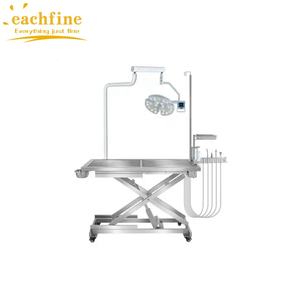 Gatto cane animale dentista uso mobile Vet lampada chirurgica animali da compagnia chirurgia cura orale dentale cane stazione di lavaggio veterinario tavolo chirurgico - Product Image 3