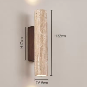 โคมไฟติดผนังสไตล์ใหม่เรียบง่ายส่องสว่างขึ้นลงสำหรับห้องนอนห้องนั่งเล่น - Product Image 5