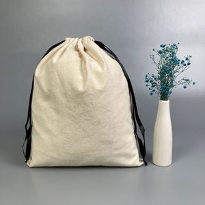Hanging Large <b>Laundry</b> Travel <b>Bag</b> Hamper Fabric Foldable <b>Laundry</b> <b>Bag</b> Cotton Low Moq Cotton Canvas <b>Laundry</b> <b>Bag</b> with Drawstring - Product Image 4