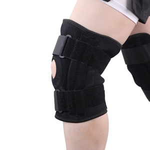 Supporto per ginocchio antivento in neoprene elastico lavorato a maglia all'ingrosso tutore per ginocchio confortevole - Product Image 3