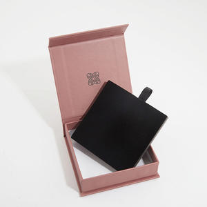 Caja de Cartón para Regalo de Joyería Pequeña para Mujer, con Logotipo Personalizado, para Viajes - Product Image 3