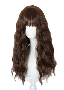 วิกผมคอสเพลย์เฮอร์ไมโอนี่ เกรนเจอร์ สีน้ำตาล ยาว 60 ซม. แบบลอนคลื่น วัสดุสังเคราะห์ ทนความร้อน สำหรับอนิเมะ ขายส่ง - Product Image 3