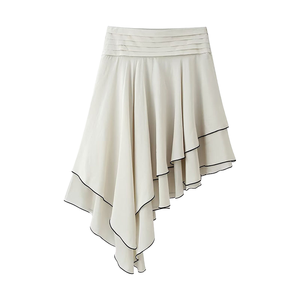 Faldas Casuales para Mujer con Logotipo Personalizado al por Mayor, Faldas Cortas Transpirables de Alta Calidad 100% Algodón OEM - Product Image 4