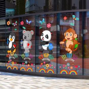 Pegatina de <span class=keywords><strong>Vinilo</strong></span> Transparente Personalizada, Impresa con UV de Doble Cara, Electrostática, Removible, <span class=keywords><strong>para</strong></span> <span class=keywords><strong>Ventanas</strong></span> de Vidrio - Product Image 5