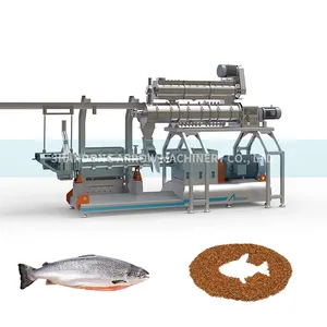 Fully Automatic Equipment For The Fish Food Market Fish Feed Pellet Machine Extrusion