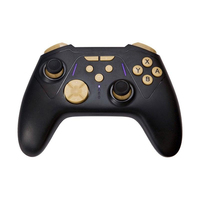 Manette de jeu sans fil BT la plus récente, compatible NS/NS2/PC/Mobile, avec déclencheur à effet Hall LED et joystick à six axes avec détection de mouvement