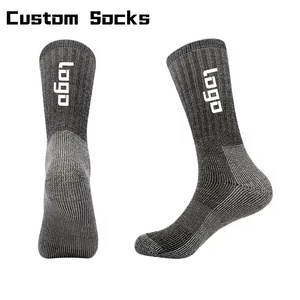 Wholesale High Quality Men's 90% Merino Wool Winter Boot <b>Socks</b> Thermal Warm Crew Hiking <b>Socks</b> for Men - Product Image 1