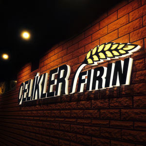 Fábrica al por mayor Negocio personalizado 3D retroiluminado <span class=keywords><strong>Logo</strong></span> canal madera acrílico Led letras signo para salón de belleza - Product Image 6