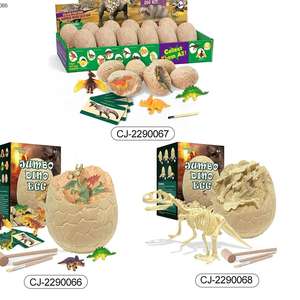 Big Egg Dig Dinosaur Excavation Science Kit Enfants Tige Éducative Dino Fossile Dinosaure Oeuf Jouet Archéologique - Product Image 1
