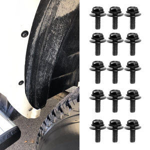 Kit de 35 vis autotaraudeuses à clipser pour carrosserie, pare-chocs, capot moteur et réparation de garnitures - Product Image 4