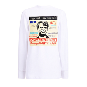 T-shirt à manches longues Rfk Bobby Robert F Kennedy, design de campagne 1968 - Product Image 2