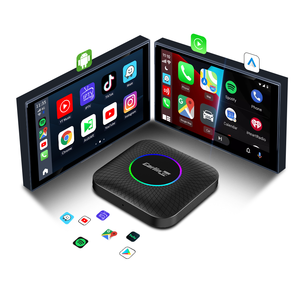 Boîte de streaming Carlinkit Android 13 Carplay Ai 8G+128GB, adaptateur Car Play youtube netflix, boîte sans fil universelle, mini Ai Carplay - Product Image 1