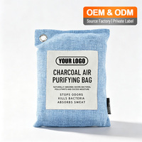 Sac purificateur d'air au charbon de bambou, désodorisant et absorbeur d'odeurs pour chaussures, idéal pour les voyages et le rangement