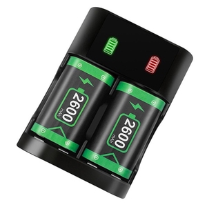 Paquete <span class=keywords><strong>de</strong></span> Baterías Recargables <span class=keywords><strong>de</strong></span> Larga Duración <span class=keywords><strong>de</strong></span> 2600 mAh <span class=keywords><strong>con</strong></span> Base <span class=keywords><strong>de</strong></span> Carga para el <span class=keywords><strong>Control</strong></span> <span class=keywords><strong>de</strong></span> Juego <span class=keywords><strong>de</strong></span> <span class=keywords><strong>Xbox</strong></span> Series/<span class=keywords><strong>Xbox</strong></span> One - Product Image 2