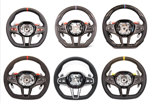 Volante Sportivo Personalizzato per BMW Serie E92 F20 F10 E46 F32 F30 E60 E90 E87 540i F36 330i 328i F82 <span class=keywords><strong>G20</strong></span> <span class=keywords><strong>G30</strong></span> - Product Image 3