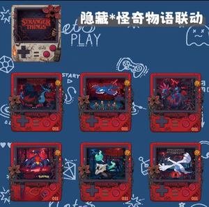 Vente en gros : Boîte mystère de monstres Pokémon rétro, aimant de réfrigérateur en acrylique, autocollant magnétique 3D, boîte aveugle, style pixel anime - Product Image 3