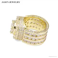 Gold Plated Stainless Steel Ring for Women