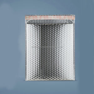 Film sérigraphié en aluminium argenté épaissi non toxique de 0,5 mil, taille 18cmX23cm + 4 sacs à bulles en gros - Product Image 6