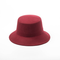 Chapeau Bob en Feutre 100% Pure Laine pour Femme, Chapeau Cloche de Luxe Tendance Hiver, Logo Personnalisé, Vente en Gros