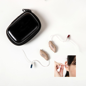 AcoSound L16 RIC-<span class=keywords><strong>S</strong></span> Appareils auditifs RIC programmables 16 canaux en résine médicale, pile <span class=keywords><strong>A10</strong></span>, conception invisible, assistant auditif pour malentendants, nettoyage - Product Image 4