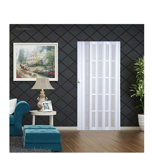 Persiennes en plastique imperméable pour porte d'accordéon <span class=keywords><strong>acoustique</strong></span> pour portes de salle de bains - Product Image 5