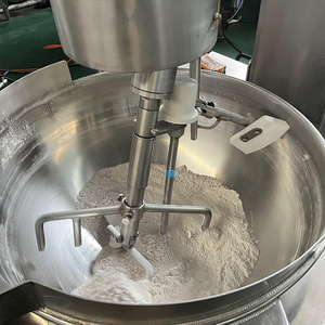 Industrial <strong>Rendang</strong> Beef Food Cooking Machine Gas Heated Sugar Free Syrup Jam Powder Large Planetary Cooking Mixer - Product Image 6