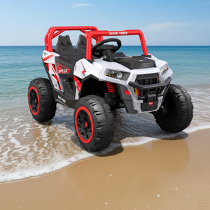 Vehículo Eléctrico Infantil Todoterreno de Cuatro Ruedas, Recargable, Potente, con Doble Tracción y Control Remoto - Product Image 2