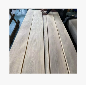 Chapa de Madera de Nogal Negro Americano Natural de 0.5mm al por Mayor, Textura de Corona Cortada en Rodajas, Diseño Europeo, Contrachapado Resistente al Agua, Elegante - Product Image 1