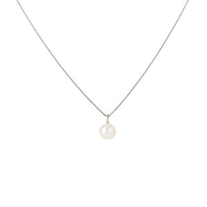 Collier Wenchi S925 en argent pur avec perles d'eau douce naturelles pour femme, style estival, luxe léger, haut de gamme, motif sourire, Chine - Product Image 5