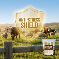 Aditivo Multivitamínico para la Alimentación Animal, para el Control del Estrés en Ganado Vacuno, Ovino y Avícola, Potenciador del Crecimiento de Alta Potencia Soluble en Agua