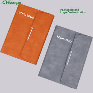 Planificador de <span class=keywords><strong>Agenda</strong></span> de cuero A5 personalizado con encuadernación en espiral Juego de reuniones de negocios calientes Estilo impreso de regalo para Bloc de notas - Product Image 4