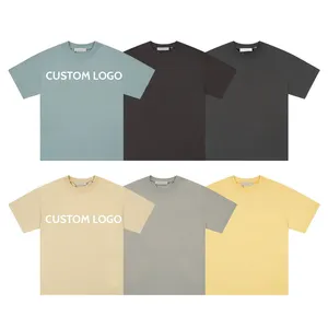 Factory Wholesale Flocking Letter Short Sleeved T-shirt Loose And Trendy Couple Casual Half Sleeved For Men And Women