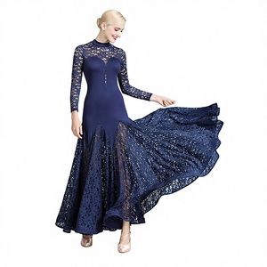 Vestido <span class=keywords><strong>de</strong></span> Baile Latino para <span class=keywords><strong>Mujer</strong></span> MY824, <span class=keywords><strong>de</strong></span> Encaje Estampado <span class=keywords><strong>de</strong></span> Lujo, para Salsa, <span class=keywords><strong>Tango</strong></span>, Chachachá, Baile <span class=keywords><strong>de</strong></span> Salón, Competencia y Práctica - Product Image 2