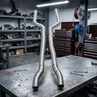 Sistem Knalpot Mid Pipe Ganda SD T304 untuk BMW M5 F90 V8 4.4T 2018-2023 Gaya Balap Performa Tinggi dengan Panjang Equal