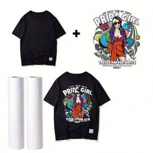 Película de Transferencia de Calor DTF de Alta Temperatura de 60 cm x 30 cm para Impresora de Mascotas, para Ropa, Telas, Zapatos, Embalaje, Textiles, Lavable - Product Image 1