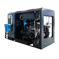 Compresseur d'air à vis industriel RTTW CE avec onduleur PMVF 30HP 22kw 8Bar 100CFM pour sablage électrique rotatif Chine