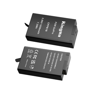 <span class=keywords><strong>Batterie</strong></span> de remplacement Li-ion KingMa 1850mAh pour caméra d'action <span class=keywords><strong>GoPro</strong></span> <span class=keywords><strong>Max</strong></span> 2, autonomie prolongée, certifiée CE RoHS - Product Image 1