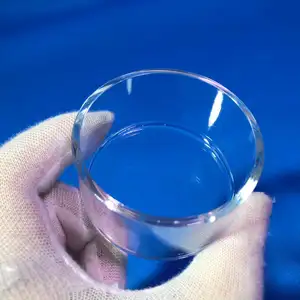 Custom laboratory instruments Optical quartz glass petri dishes