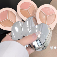 Palette de correcteurs hydratants naturels crémeux à haute couvrance, formule longue tenue - Maquillage végétalien et sans cruauté animale