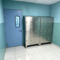 Casier personnalisé en acier inoxydable 304 écologique et inodore avec serrure à clé, résistant à la rouille et durable, idéal pour les bureaux et les écoles