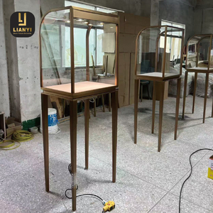 Boutique High Quality Jewelry Display Cabinet with LED Lighting Custom Full Store Layout Visual Merchandising Solution ODM/OEM - Product Image 2