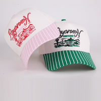 Gorra de Béisbol Personalizada de Alta Calidad con Bordado 3D de Algodón para Hombre Visera Curva 5 Paneles Deportiva