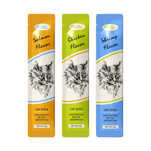 ของเล่นแท่งแมวแบบอินเทอร์แอคทีฟพร้อมรางวัล ขนมแมวรสไก่แสน<span class=keywords><strong>อร่อย</strong></span> ขนมขบเคี้ยวสำหรับรวบรวมสัตว์เลี้ยงด้วยกัน - Product Image 1