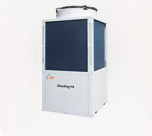 High-efficiency 75Kw Inverter Modular Air Cooled Chiller - Commercial Air to Water Chiller Heat Pump with R410A Refrigerant